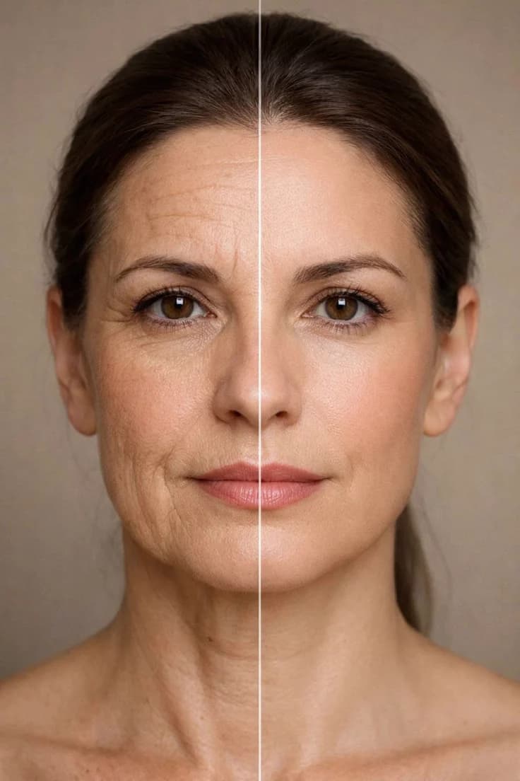 Non-surgical skin tightening procedure using ultrasound technology