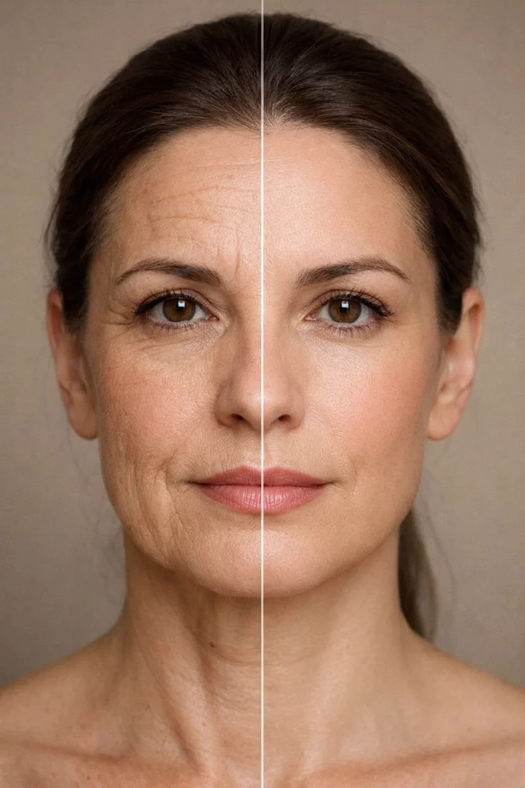 Non-surgical skin tightening procedure using ultrasound technology
